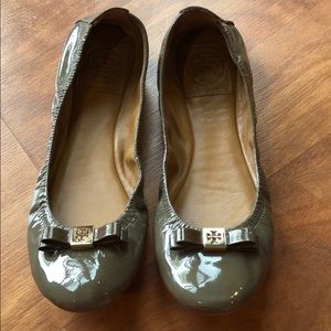 Tory Burch patent leather flats 7.5